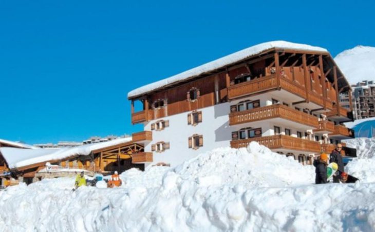 Apart-Hotel Le Chalet Alpina, Tignes, External Snow